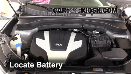 2014 Kia Sorento EX 3.3L V6 Battery Replace